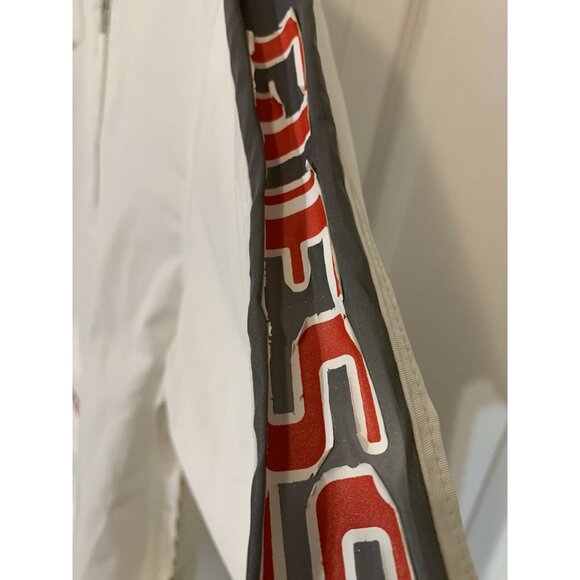 Guess x Sean wotherspoon 1/4 Zip Anorak Men’s Jacket Sz M White Gray Red Distre… - Picture 7 of 12